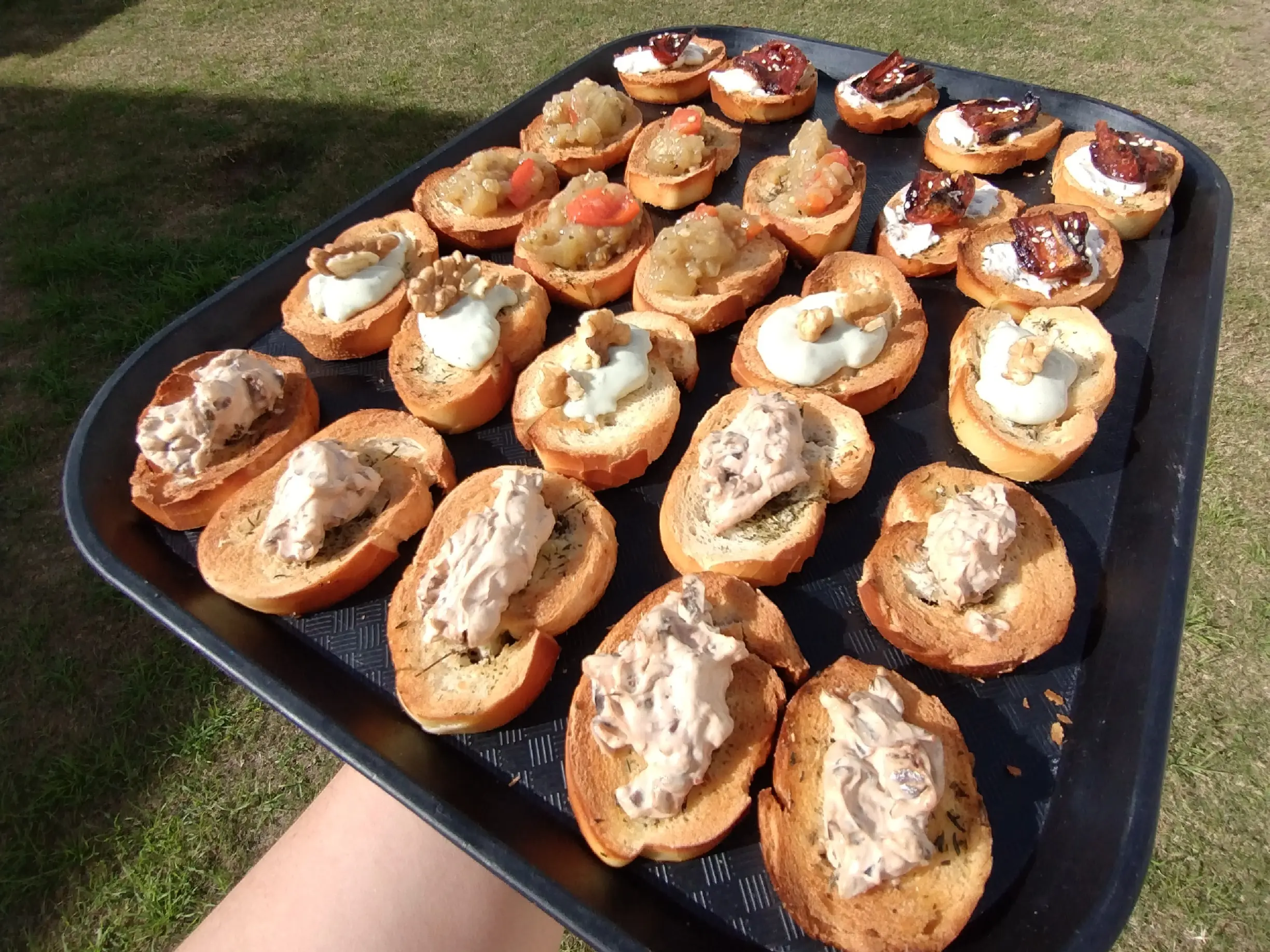 Bruschettas gourmet para catering de eventos en Córdoba